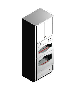 Oven Cabinet – Double Oven 84"