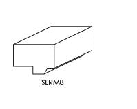 Shaker Light Rail Molding – 96"
