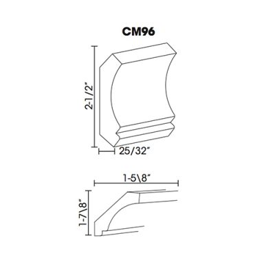 Plain Crown Molding