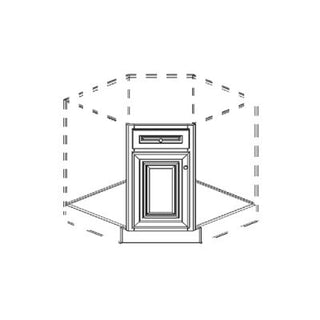 Corner Base Cabinet – Angled Front