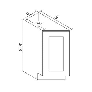 Transitional Base Cabinet – 12"