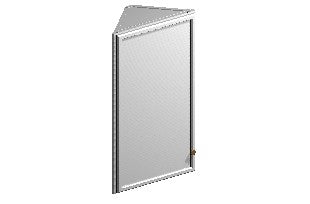 Angled Wall Cabinet – 12" × 30"