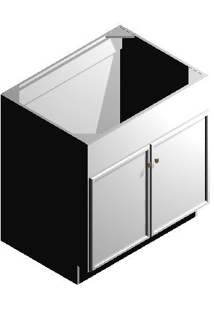 Farm Sink Base Cabinet – 33"
