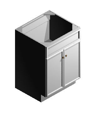 Vanity Sink Base – 24"