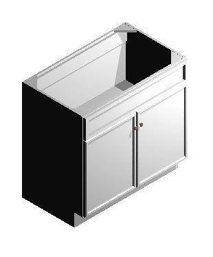 Vanity Sink Base – 36"