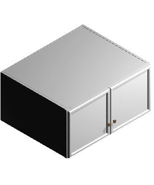 Wall Cabinet 30" x 15" x 24" D