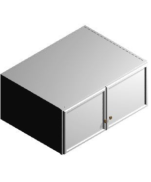 Wall Cabinet 33" x 15" x 24" D