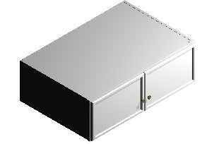 Wall Cabinet 36" x 12" x 24" D