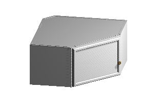 Wall Diagonal Corner – 24" × 24" 12" h