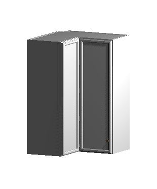 Wall Square Corner Cabinet – 24" × 24" 36"H