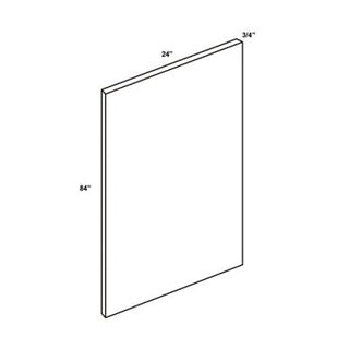 Refrigerator End Panel – ¾" x 24" x 84"