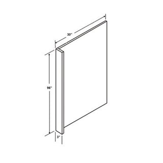 Refrigerator End Panel – 3" x 24" x 96"
