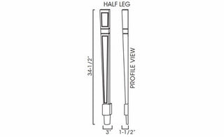 Decorative Furniture Leg