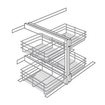 KTM-BBC42/45PULL - Closeout Kitchens,JSIDESIGNER, , Trenton Recessed