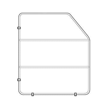 KTM-TRAYDIV - Closeout Kitchens,JSIDESIGNER, , Trenton Recessed
