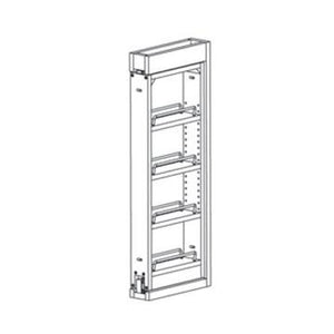 KTM-WF3PULL - Closeout Kitchens,JSIDESIGNER, , Trenton Recessed