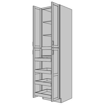 A-WP2496BRT - Closeout Kitchens,PREMIERE, , Amesbury