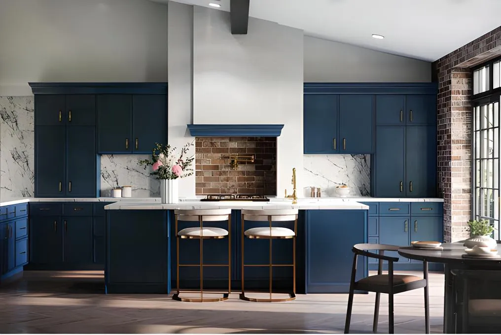 Petit Blue kitchen