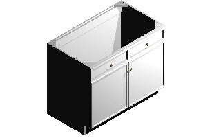 Sink Base Cabinet – 42"