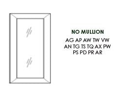 Glass Door – Fits Corner Cabinet – 27" × 27" 36"H